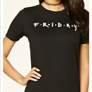 "F•R•I•D•A•Y" Graphic Tee